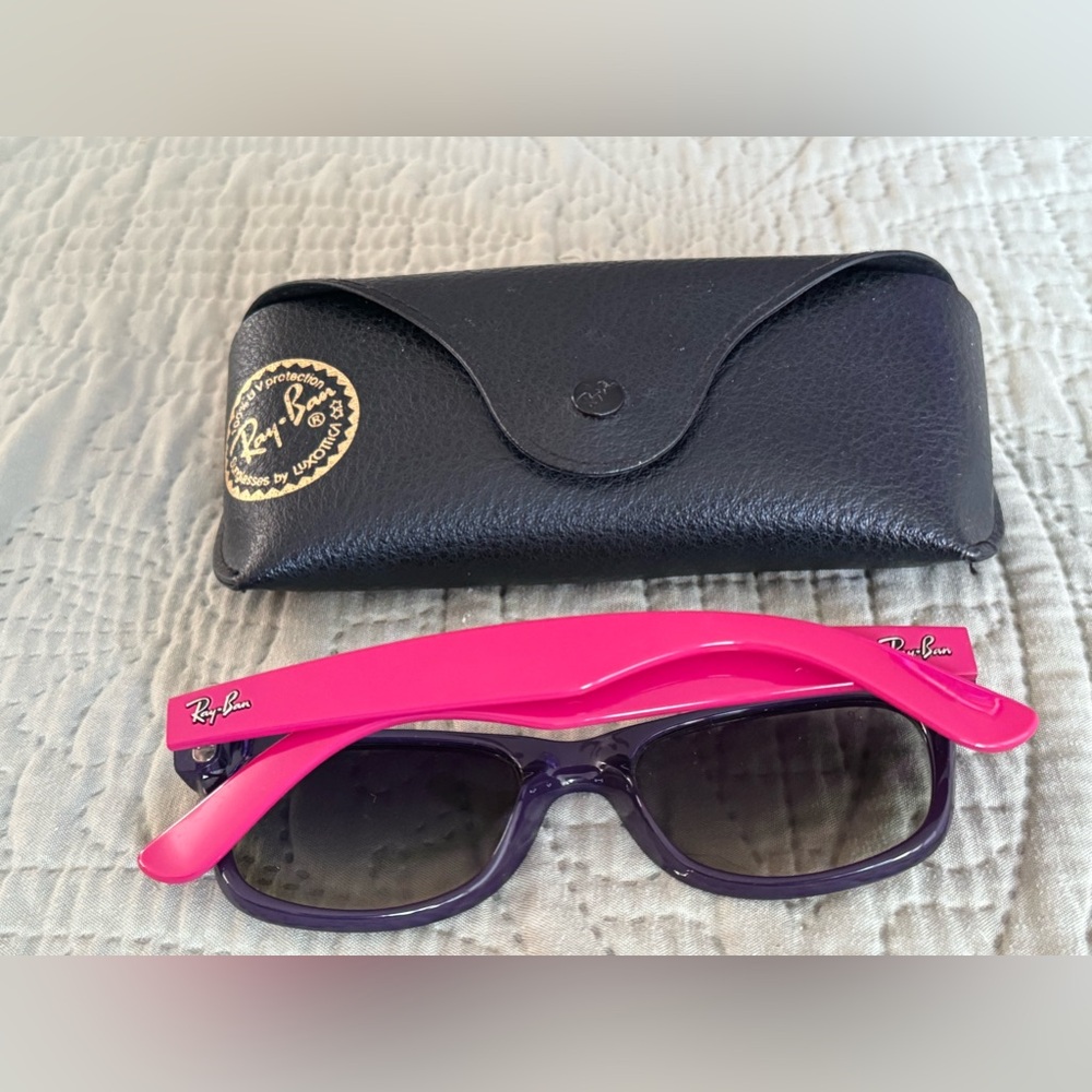 Ray-Ban Pink and Purple Sunglasses